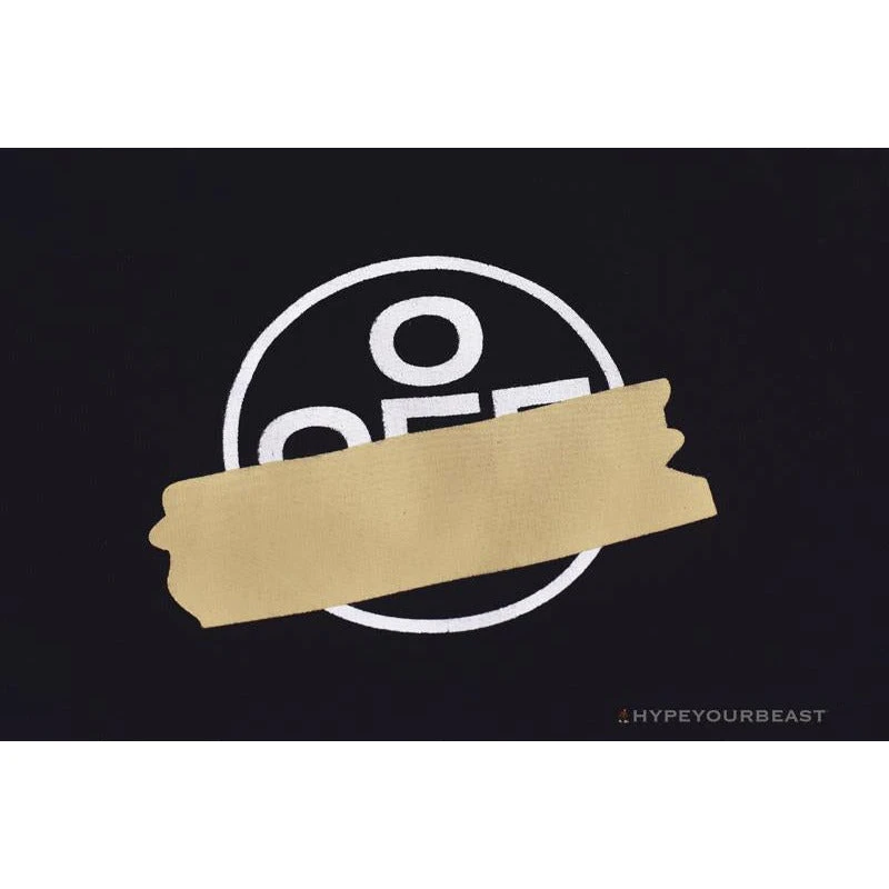 Hypeyourbeast Pants OFF-WHITE Explosive Strip Basic Arrow Shorts 'BLACK' 2 Hypeyourbeast Pants OFF-WHITE Explosive Strip Basic Arrow Shorts 'BLACK'