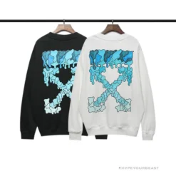 HypeYourBeast Off White Shirt Black Blue Shirts