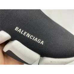 Hypeyourbeast BCG Sock Sneakers Black / White Sole Balanciaga Sock Sneakers