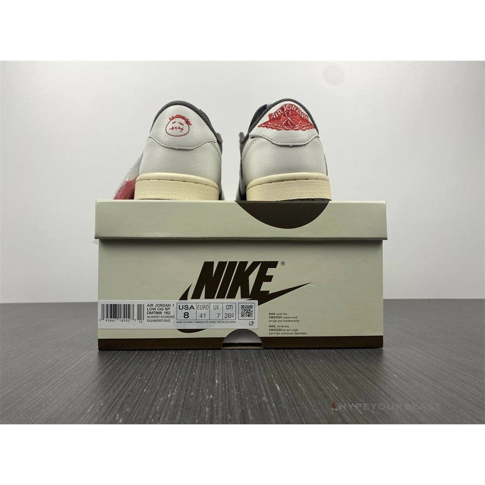 Hypeyourbeast Air Jordan 1 Low X Travis Scott Grey 9 Hypeyourbeast Air Jordan 1 Low X Travis Scott Grey