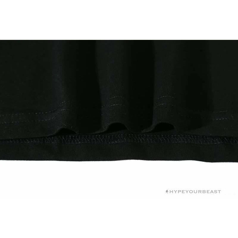 Hypeyourbeast BAPE Blue Ape Head Green Storm Tee Shirt 'BLACK' Clothes 8 Hypeyourbeast BAPE Blue Ape Head Green Storm Tee Shirt 'BLACK' Clothes