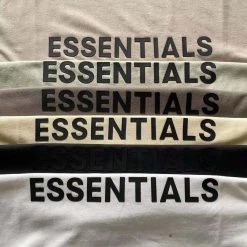 Hypeyourbeast T-Shirts FOG 'ESSENTIALS' Tee Shirt Black