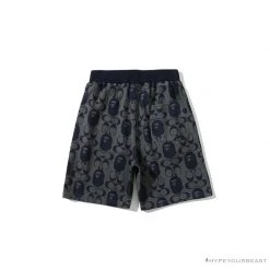 Hypeyourbeast BAPE X COACH Co-Branded Dark-Blue Shorts Clothes