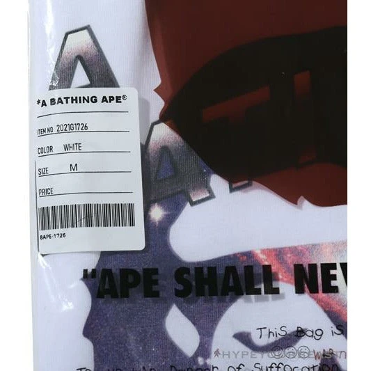 Hypeyourbeast BAPE Universe Solar System Ape Man Head Tee Shirt 'WHITE' 5 Hypeyourbeast BAPE Universe Solar System Ape Man Head Tee Shirt 'WHITE'