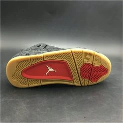 Hypeyourbeast Jordan 4 X Levis Black