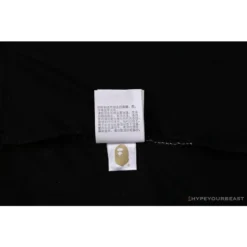 Hypeyourbeast BAPE Baby Milo Red Shark Hat Little Monkey Tee Shirt 'BLACK'