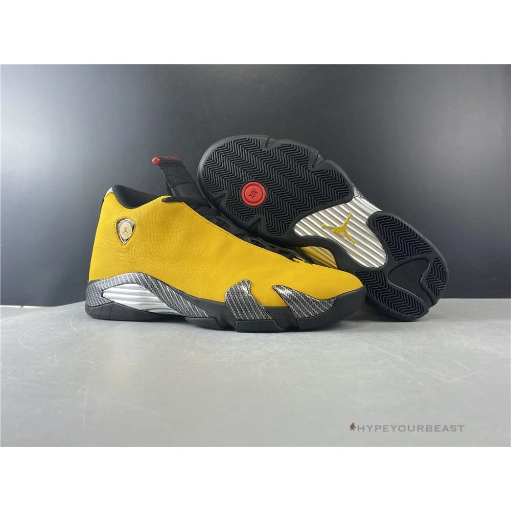 Hypeyourbeast Air Jordan 14 Ferrari 'Yellow' 1 Hypeyourbeast Air Jordan 14 Ferrari 'Yellow'