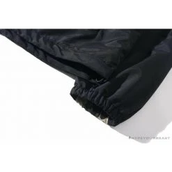 Hypeyourbeast BAPE X FCRB Joint Double Zip Camouflage Hoodie 'BLACK' Clothes