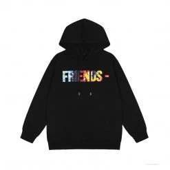 HypeYourBeast Vlone Friends Hoodie Black