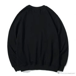 Hypeyourbeast BAPE X Bathing Ape Head Long Sleeve Shirt 'BLACK'