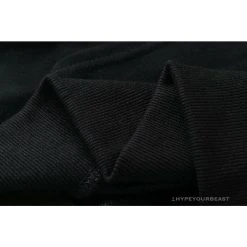 Hypeyourbeast BAPE Classic Ape Head Embroidered Standard Cotton Terry Hoodie 'BLACK' Clothes