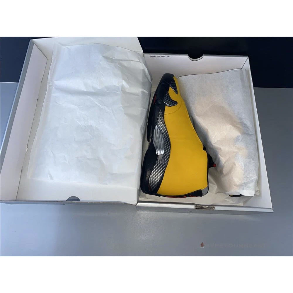 Hypeyourbeast Air Jordan 14 Ferrari 'Yellow' 5 Hypeyourbeast Air Jordan 14 Ferrari 'Yellow'