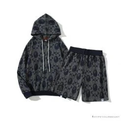 Hypeyourbeast BAPE X COACH Co-Branded Dark-Blue Shorts Clothes 37 Hypeyourbeast BAPE X COACH Co-Branded Dark-Blue Shorts Clothes