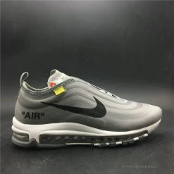 Hypeyourbeast Off White X Nike Air Max 97 Light Grey Black White