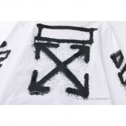 HypeYourBeast Off-White Hoodie Hallow White Hoodies & Jackets