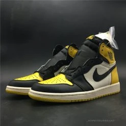 Hypeyourbeast Air Jordan 1 Mid 'Yellow Toe'