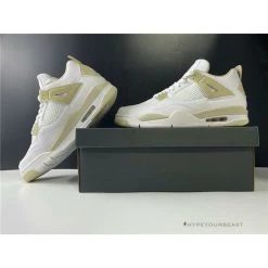 HypeYourBeast Air Jordan 4 White Gold
