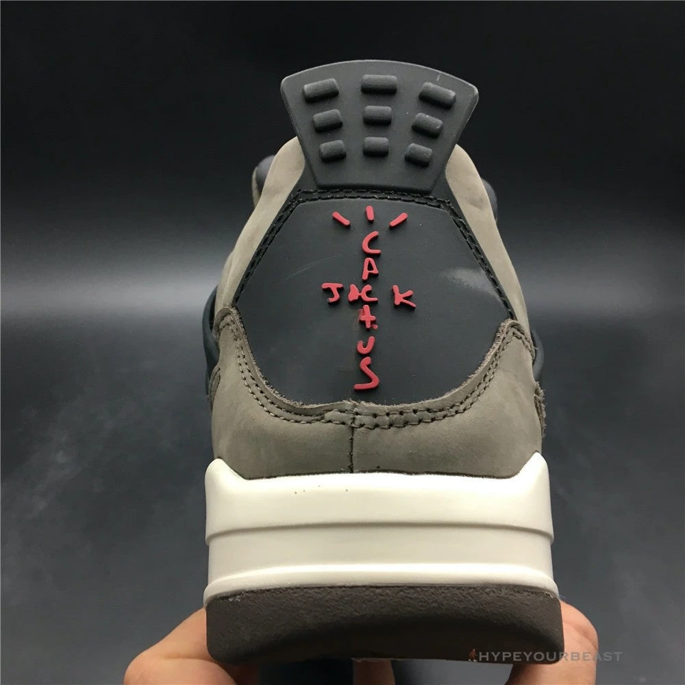 Hypeyourbeast Travis Scott X Air Jordan 4 Dark Mocha 18 Hypeyourbeast Travis Scott X Air Jordan 4 Dark Mocha