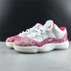 Hypeyourbeast Air Jordan 11 Low 'White / Pink'