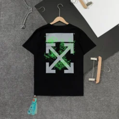 Hypeyourbeast T-Shirts OFF-WHITE Mechanical Style 'BLACK' Tee Shirt