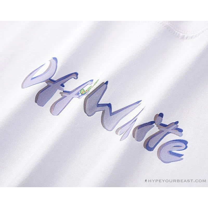 Hypeyourbeast OFF-WHITE Disney Spring X Summer Mickey Arrow Tee Shirt 'WHITE' 5 Hypeyourbeast OFF-WHITE Disney Spring X Summer Mickey Arrow Tee Shirt 'WHITE'