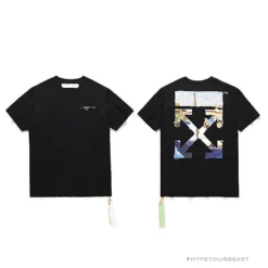 Hypeyourbeast OFF-WHITE Monet Tee Shirt 'BLACK'