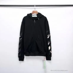 Hypeyourbeast OFF-WHITE Angel Jesus Religious Print Hoodie 'BLACK' Hoodies & Jackets