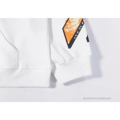 Hypeyourbeast Hoodies & Jackets OFF-WHITE Pink Orange Arrow Hoodie 'WHITE'