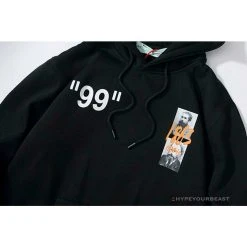 Hypeyourbeast OFF-WHITE CO VIRGIL ABLOH 1863 Monet Hoodie 'BLACK' Hoodies & Jackets