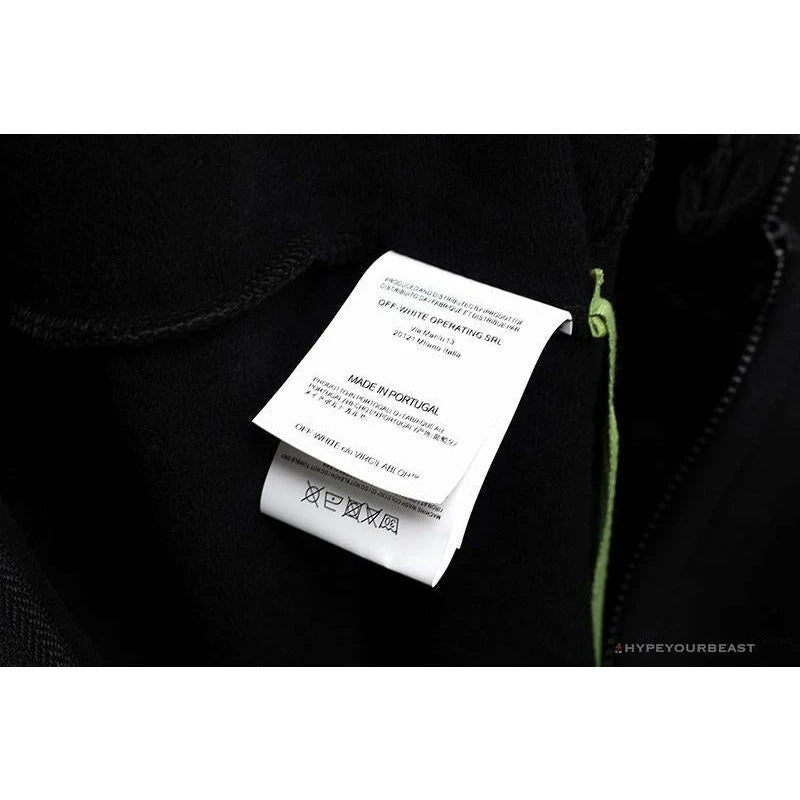 Hypeyourbeast OFF-WHITE New Madonna Painting Cotton Terry Long Sleeve Shirt 'BLACK' Shirts 12 Hypeyourbeast OFF-WHITE New Madonna Painting Cotton Terry Long Sleeve Shirt 'BLACK' Shirts