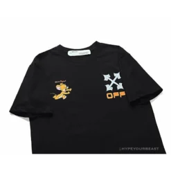 Hypeyourbeast T-Shirts OFF-WHITE Handsome Jerry Arrow Tee Shirt 'BLACK'