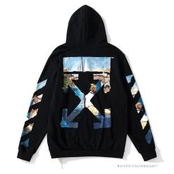 HypeYourBeast Hoodies & Jackets Off White Hoodie Black Sail