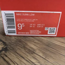 HypeYourBeast Nike Dunk Low Lime Ice