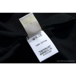 Hypeyourbeast BAPE X MCM Camouflage Ape Head Tee Shirt 'BLACK'