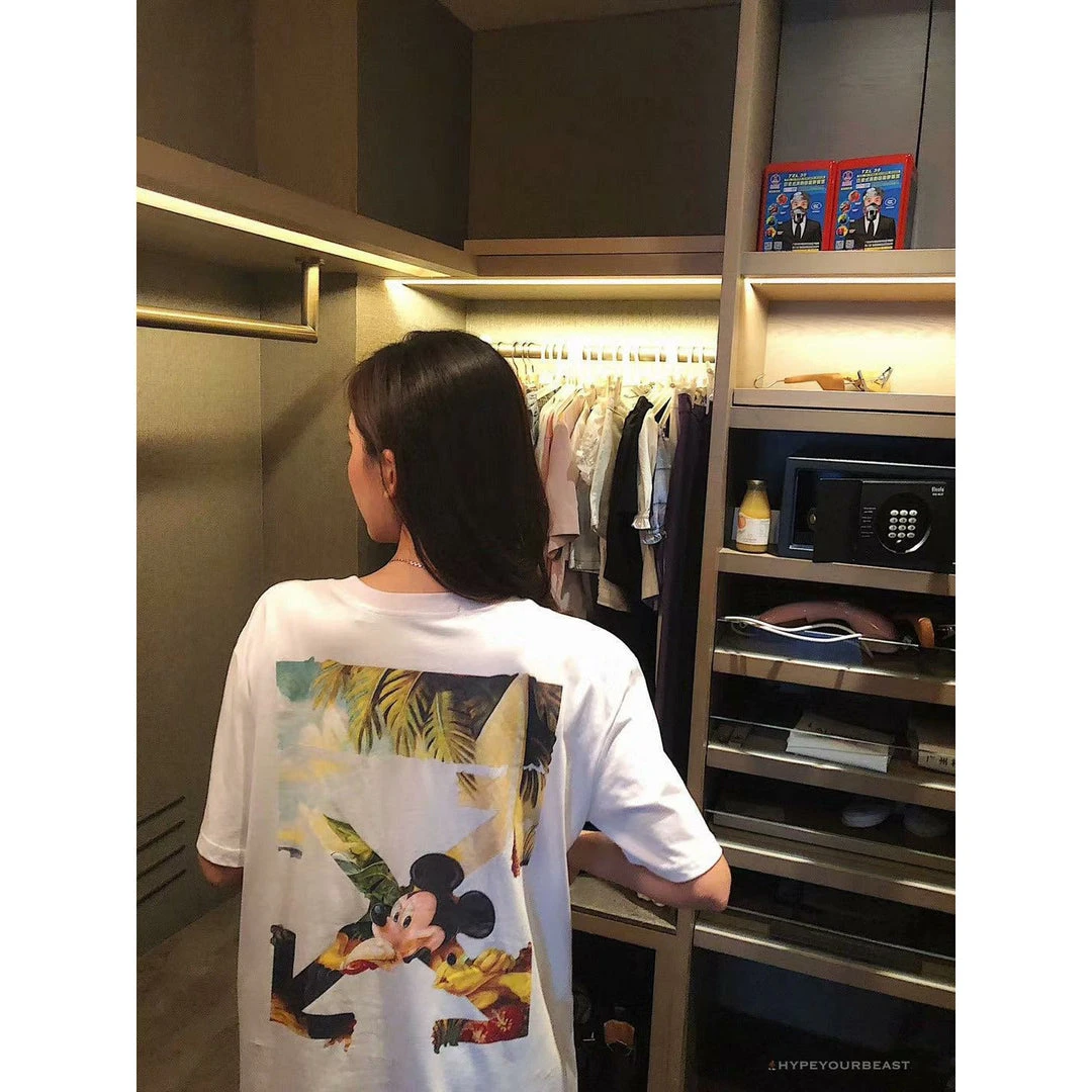 Hypeyourbeast T-Shirts OFF-WHITE Disney Spring X Summer Mickey With Pluto Tee Shirt 'WHITE' 5 Hypeyourbeast T-Shirts OFF-WHITE Disney Spring X Summer Mickey With Pluto Tee Shirt 'WHITE'