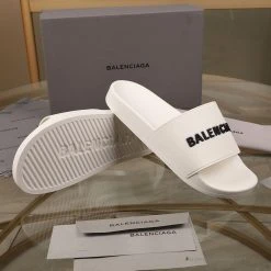 HypeYourBeast Balenciaga Slides BCG Slides White