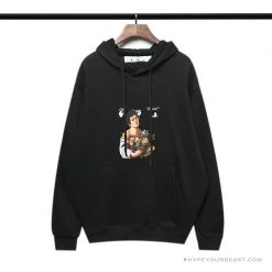 HypeYourBeast Off White Hoodie Black Fruits Hoodies & Jackets