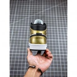 Hypeyourbeast Air Jordan 1 Mid 'Metallic Gold'