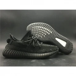 Hypeyourbeast Adidas Yeezy Boost 350 V2 Black / Black / Static