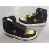 Hypeyourbeast Air Jordan 1 High 'OVO Gold / Black'