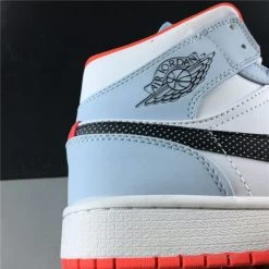 Hypeyourbeast Air Jordan 1 Mid Half Blue