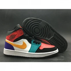 Hypeyourbeast Air Jordan 1 Mid SE WMNS 'Multi Patent'
