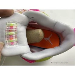 Hypeyourbeast Air Jordan 4 Retro White Lemon Pink