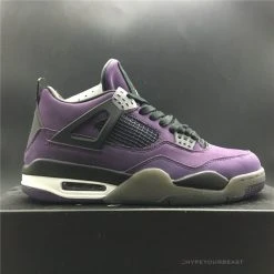 Hypeyourbeast Air Jordan 4 Retro Travis Scott Purple