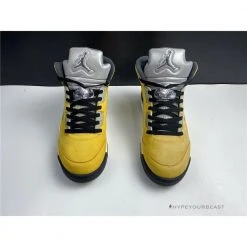 Hypeyourbeast Air Jordan 5 Retro 'Tokyo' Yellow