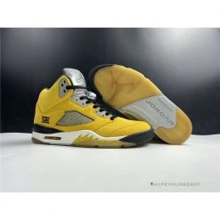 Hypeyourbeast Air Jordan 5 Retro 'Tokyo' Yellow
