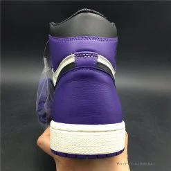 Hypeyourbeast Air Jordan 1 High 'Court Purple'