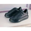 Hypeyourbeast Alexander McQueen Black On Black Lace Up Sneaker A. Mcqueen