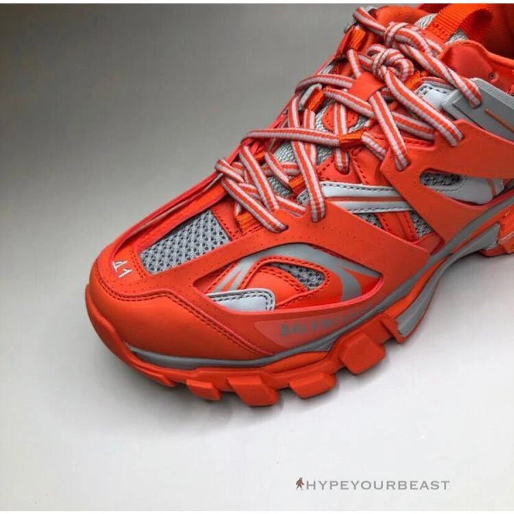 Hypeyourbeast Balenciaga BCG Track Sneakers 3.0 Orange/Slate Grey 3 Hypeyourbeast Balenciaga BCG Track Sneakers 3.0 Orange/Slate Grey