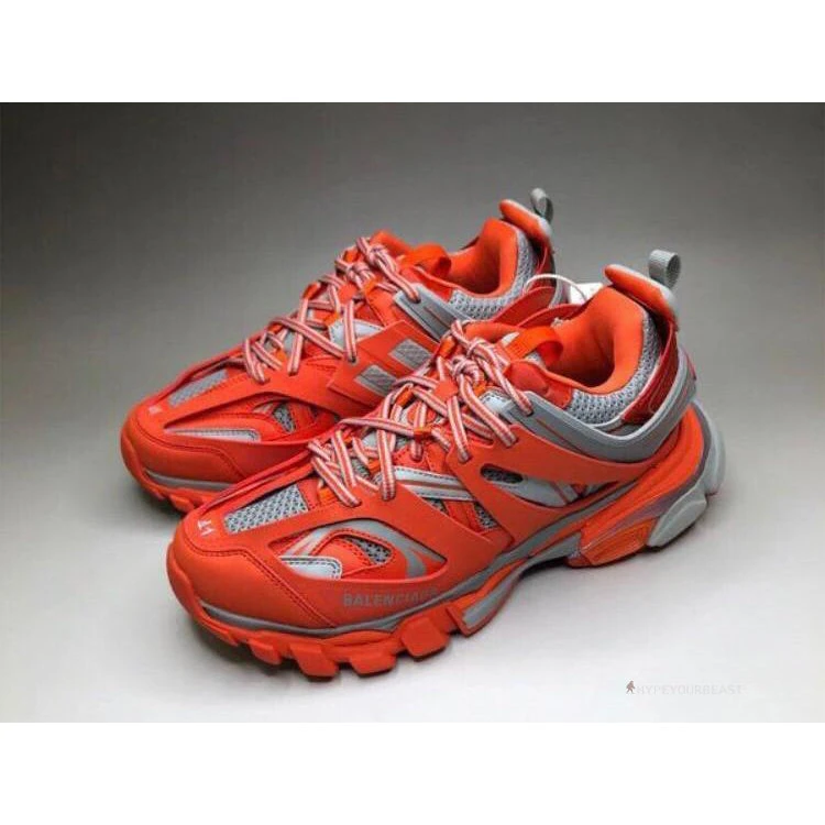Hypeyourbeast Balenciaga BCG Track Sneakers 3.0 Orange/Slate Grey 1 Hypeyourbeast Balenciaga BCG Track Sneakers 3.0 Orange/Slate Grey
